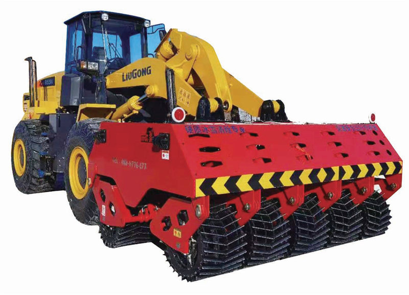 金剛機械式仿形破冰除雪機