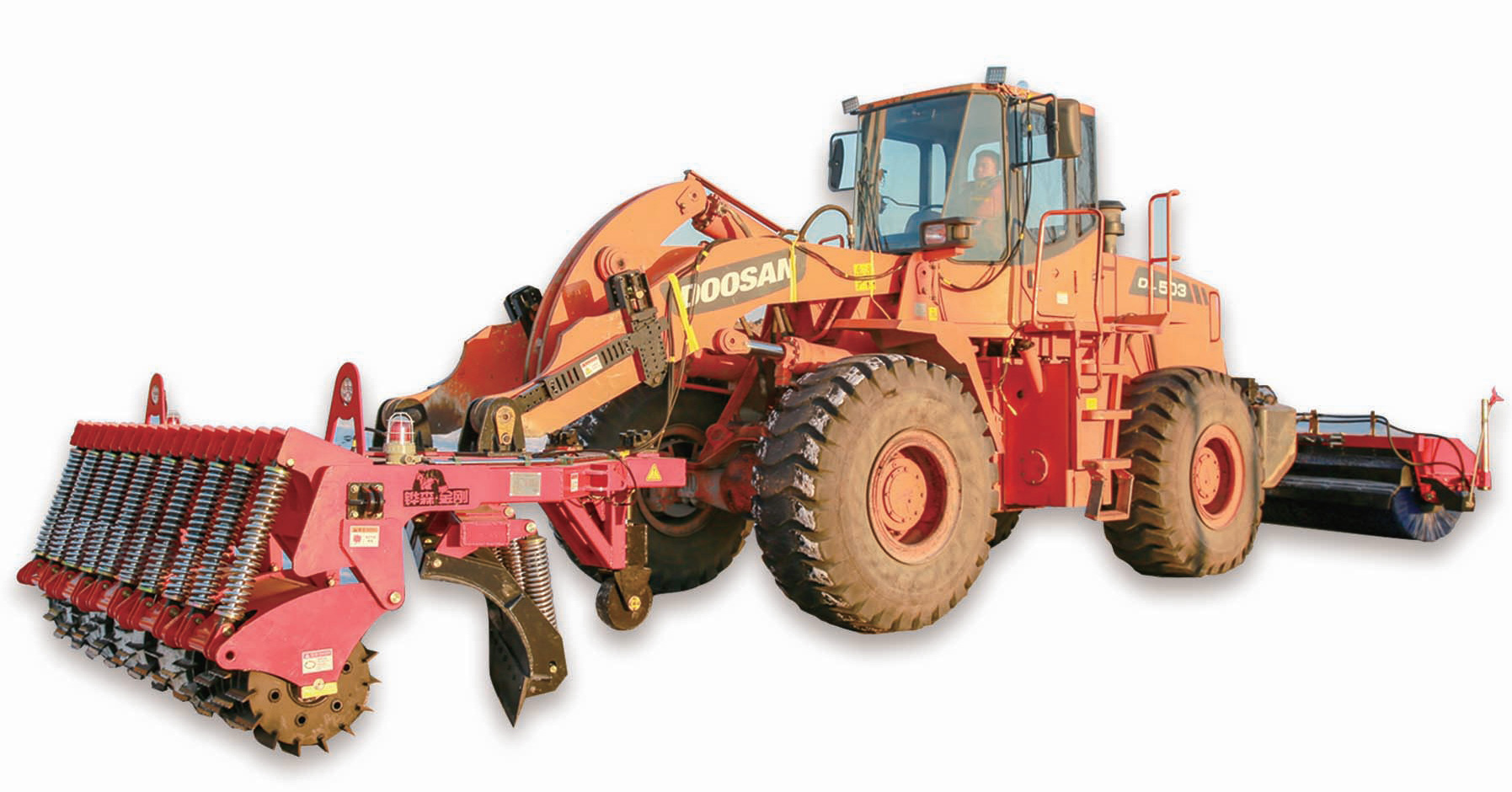 金剛智能液壓快速破冰除雪一體機(jī)